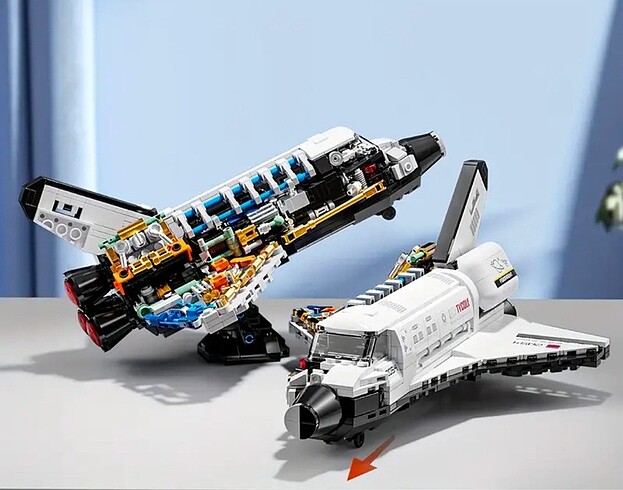 Lego 536 Parça Nasa Space Shuttle (kutulu)