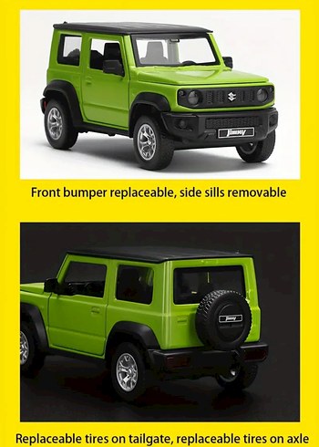 1/32 Suzuki Jimny with Modified Parts - Görsel 7