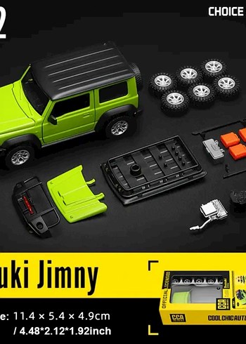 1/32 Suzuki Jimny with Modified Parts - Görsel 3