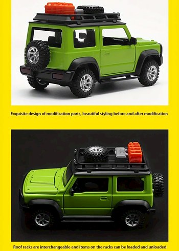 1/32 Suzuki Jimny with Modified Parts - Görsel 6