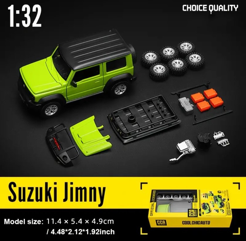 1/32 Suzuki Jimny with Modified Parts - Görsel 3