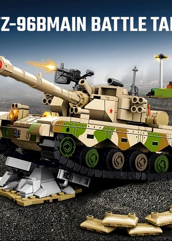 Lego 719 Parça ZTZ-96BMAIN TANK - Görsel 2