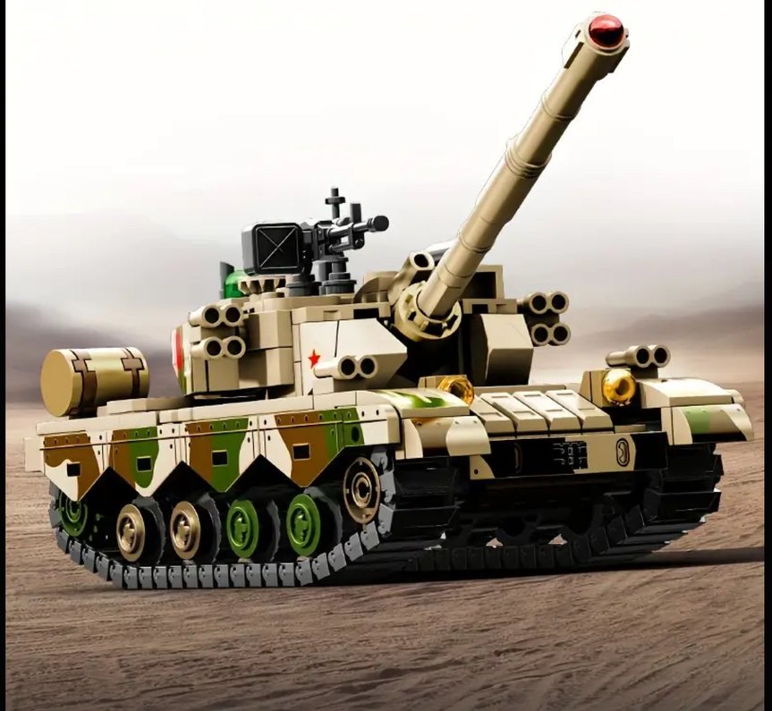 Lego 719 Parça ZTZ-96BMAIN TANK - Görsel 3