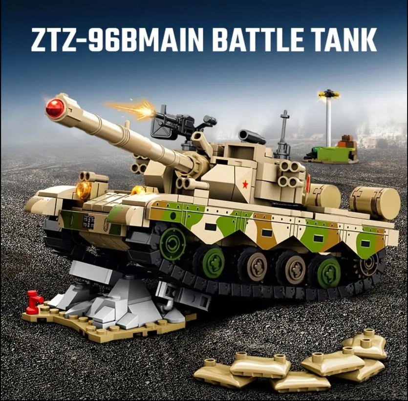 Lego 719 Parça ZTZ-96BMAIN TANK - Görsel 2
