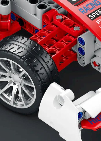 Lego 456 Parça Kırmızı F1 Aracı - Görsel 5