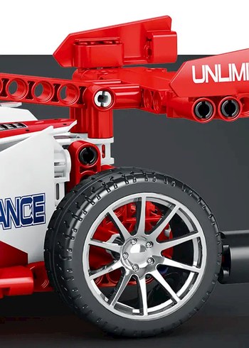 Lego 456 Parça Kırmızı F1 Aracı - Görsel 7