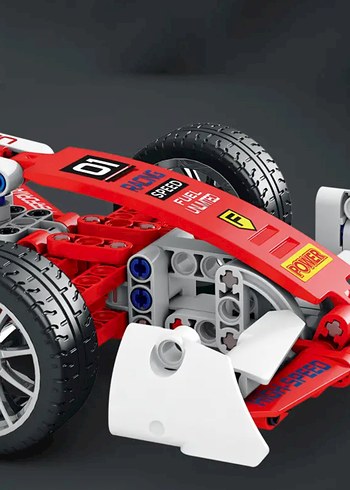 Lego 456 Parça Kırmızı F1 Aracı - Görsel 6
