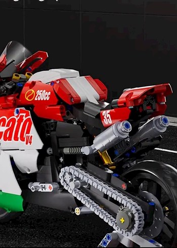 Lego 883 parça Ducato Motosiklet(kutulu) - Görsel 5