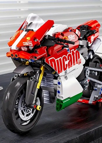 Lego 883 parça Ducato Motosiklet(kutulu) - Görsel 6