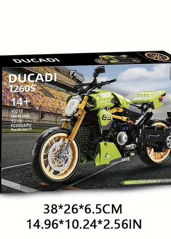 Lego 1.018 Parça DucaDi 1260s(kutulu) - Görsel 6