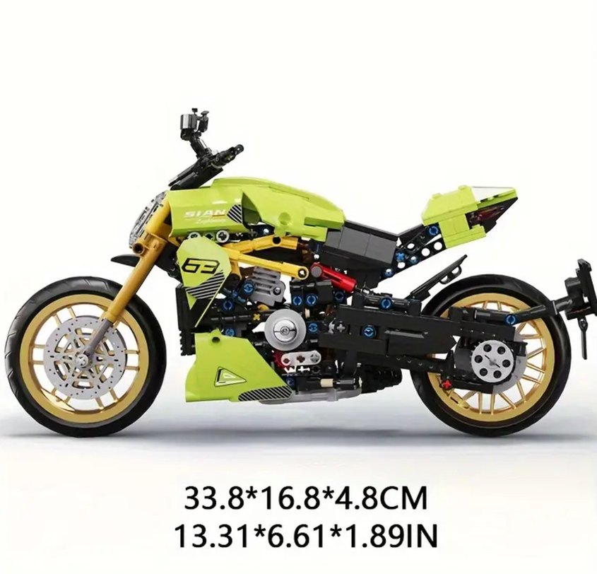 Lego 1.018 Parça DucaDi 1260s(kutulu) - Görsel 5