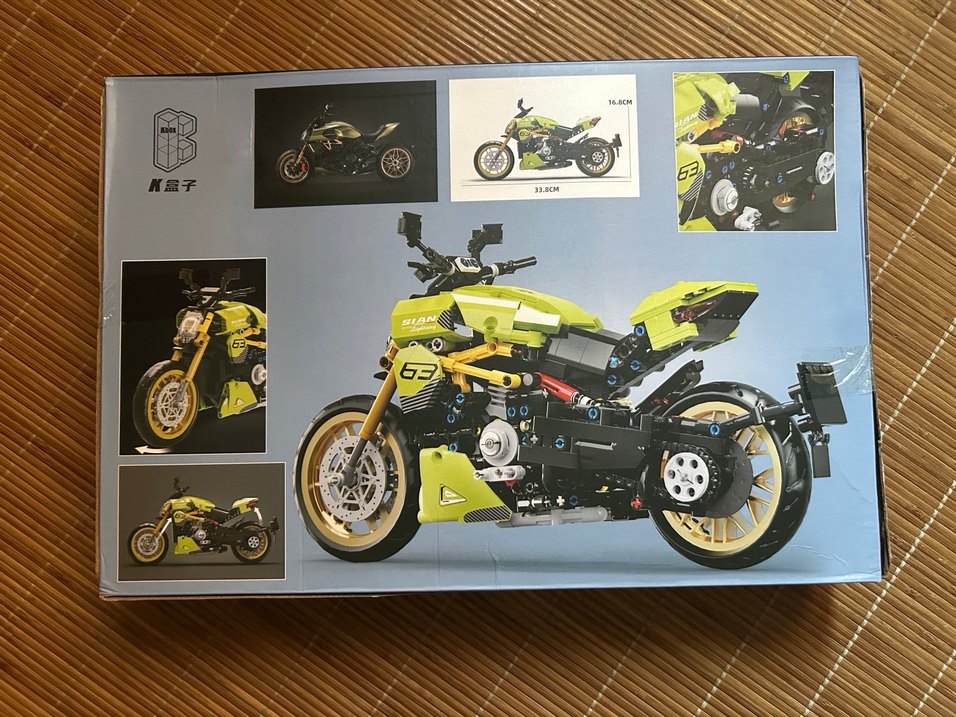 Lego 1.018 Parça DucaDi 1260s(kutulu) - Görsel 3