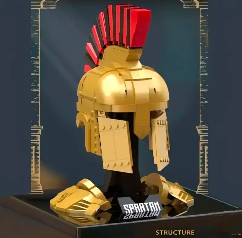 Lego 1.000 Parça Spartan Helmet - Görsel 3