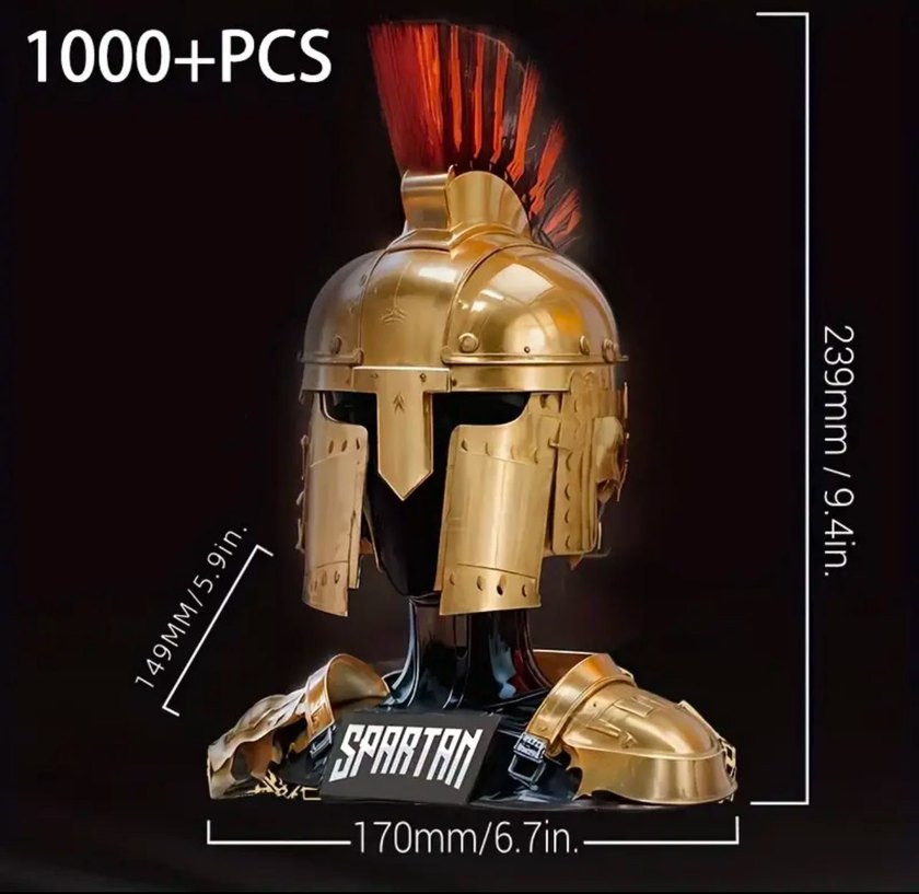 Lego 1.000 Parça Spartan Helmet - Görsel 2
