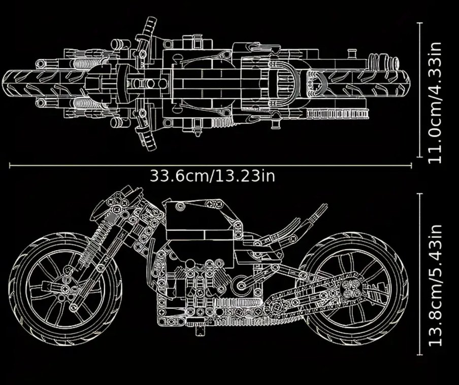 Lego 1.000 Parça Cafe Racer - Görsel 4