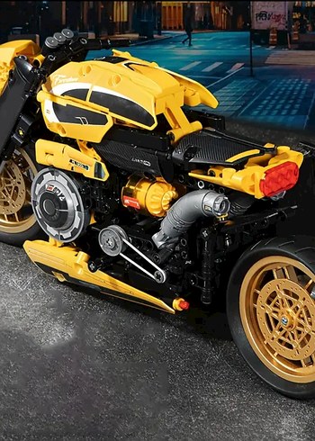 Lego 1.000 Parça Harley Davidson Future - Görsel 5