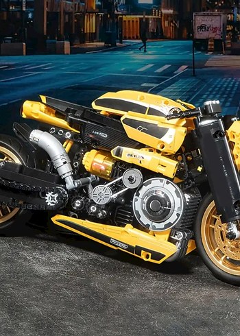 Lego 1.000 Parça Harley Davidson Future - Görsel 6