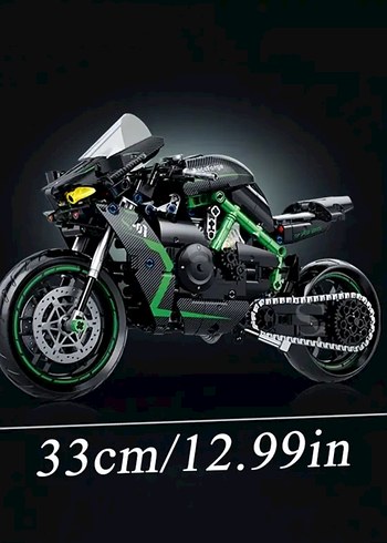 Lego 1.005 parça Kawasaki - Görsel 2