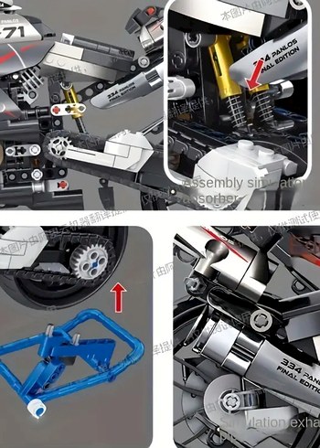 Lego 1.056 Parça Suzuki B-King Suzuki - Görsel 7