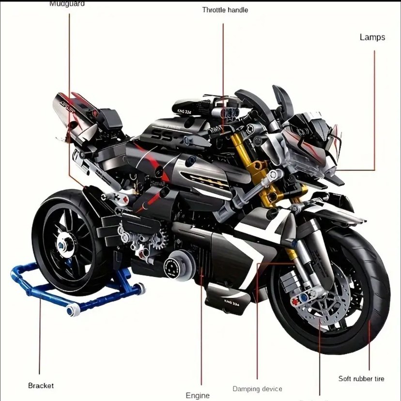 Lego 1.056 Parça Suzuki B-King Suzuki - Görsel 3