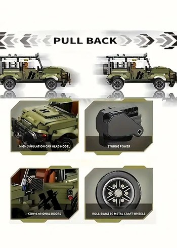 Lego 1.050 Parça Defender Safari - Görsel 6