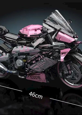 Lego 1/5 1.985parça BMW M1000RR Pink - Görsel 3