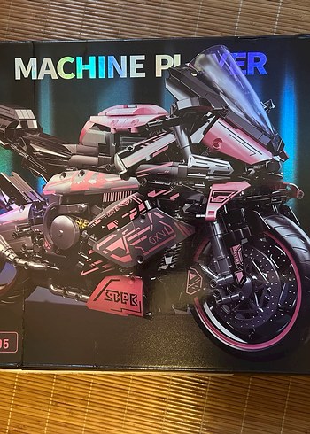 Lego 1/5 1.985parça BMW M1000RR Pink - Görsel 8