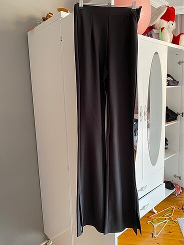 İspanyol paça likralı pantolon