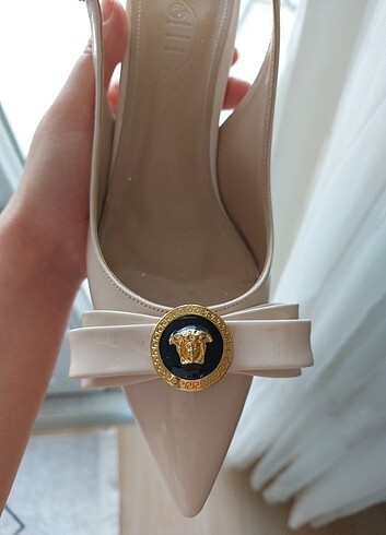 Topuklu ayakkabı versace - Görsel 3