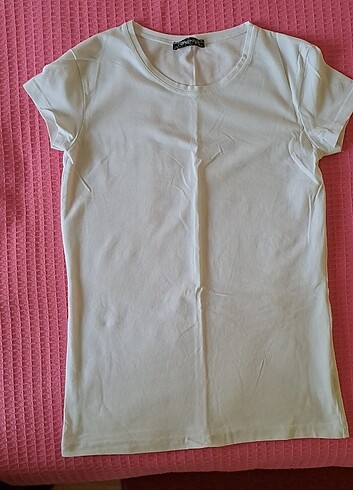 Sevenhill Beyaz Basic Tshirt