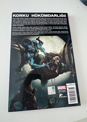 Beden Marvel x force : Necrosha Çizgi Roman