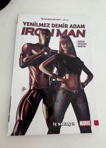 Yenilmez Demir Adam İç Savaş 2 Marvel Çizgi Roman Ironman