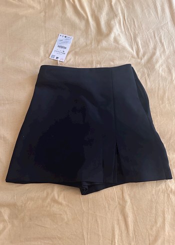 Siyah Mini Etek, Fitted, Günlük Şıklık - Görsel 2