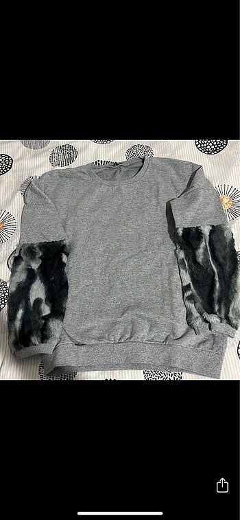 Gri sweatshirt