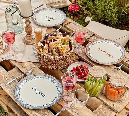 Bella maison 4 lü servis tabağı