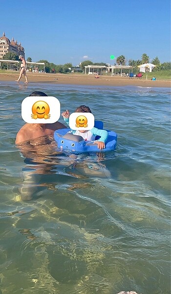 Beden Mambobaby oturaklı yüzme simidi