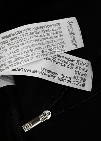 Beden siyah Renk Stradivarius sırt çantası