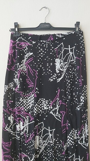 Uzun etek, ceket, askılı bluz takım - Görsel 5