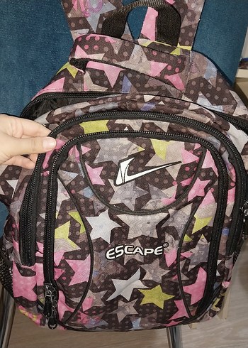 Renkli Pembe Çocuk Sırt Çantası ESCAPE - Görsel 6