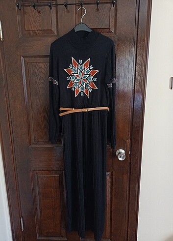 38 Beden Triko Elbise (Eminos Moda)