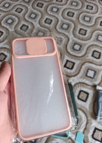 Pastel Pembe Şeffaf Telefon Kılıfı
