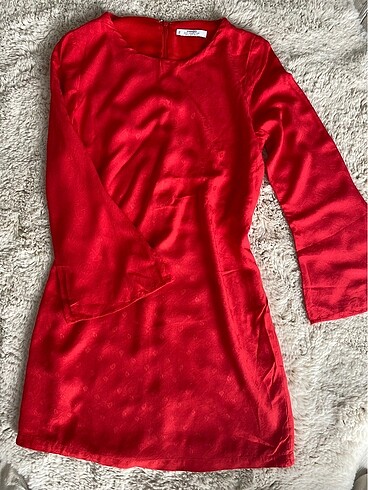 Mango Suit collection kırmızı elbise