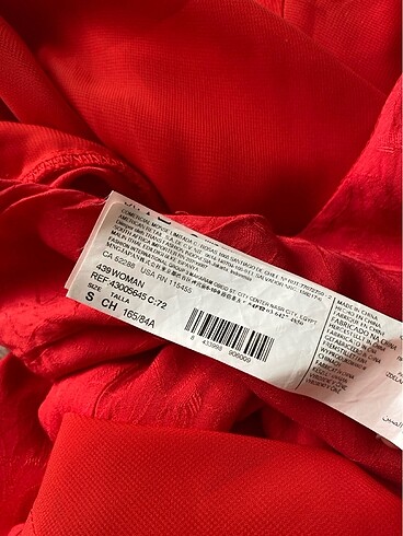 s Beden kırmızı Renk Mango Suit collection kırmızı elbise