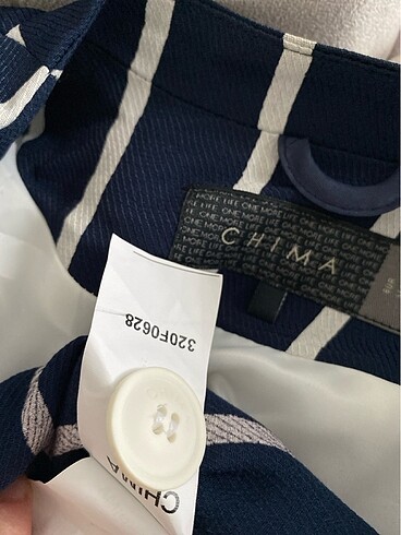 xs Beden Chima Lacivert blazer