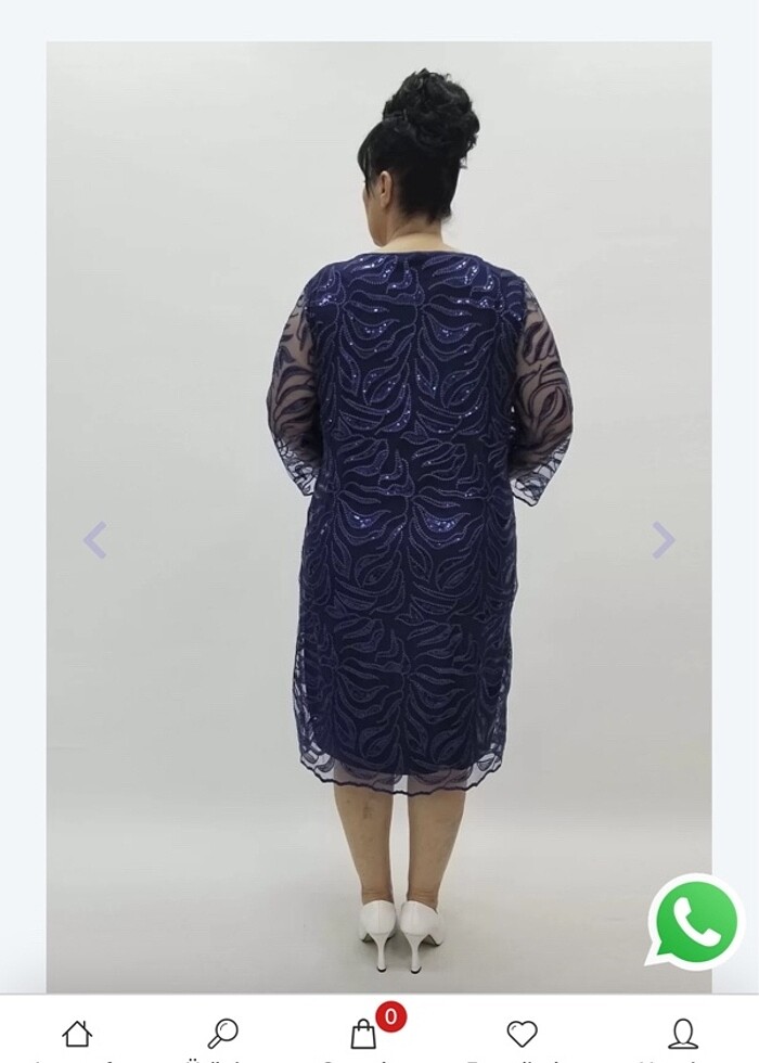 Büyük beden abiye - Görsel 2