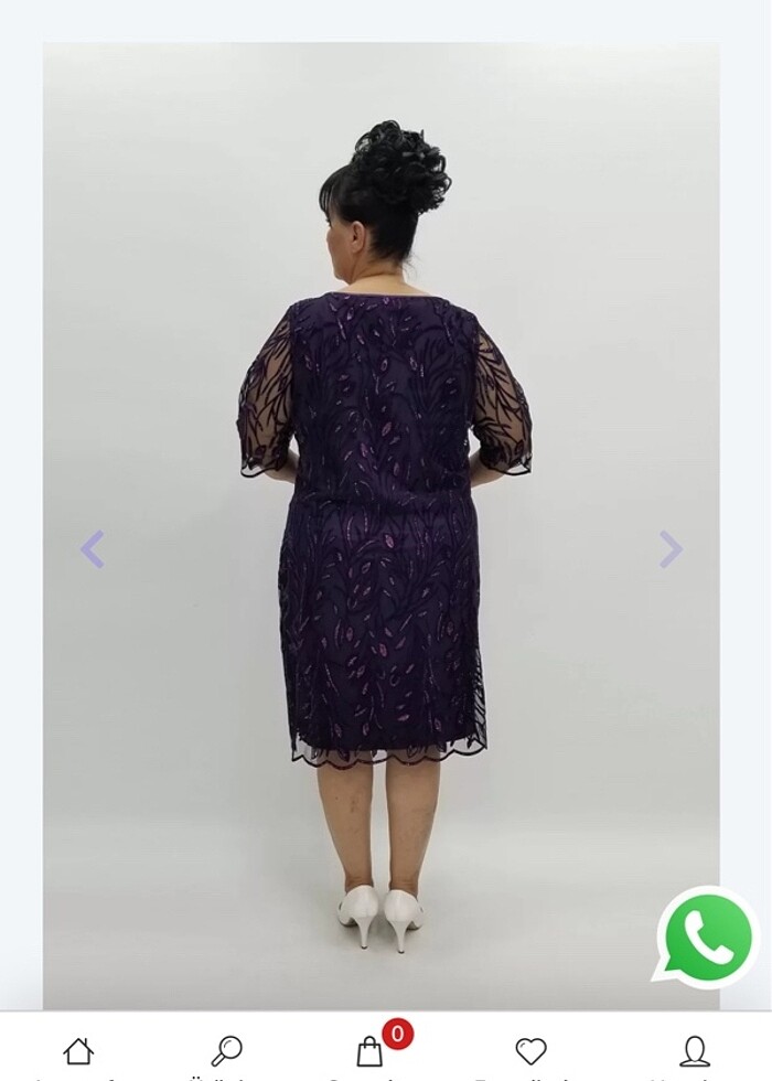 Büyük beden abiye - Görsel 2