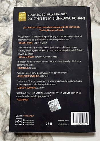 Artemis - Andy Weir - Görsel 2