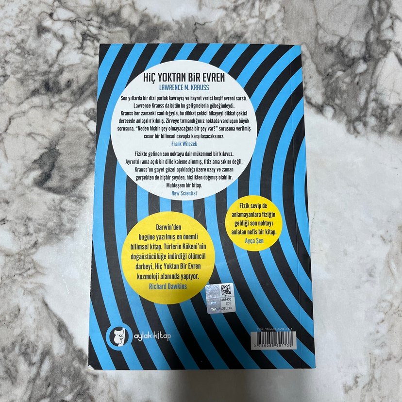 Hiç Yoktan Bir Evren - Lawrence M. Krauss - Görsel 2