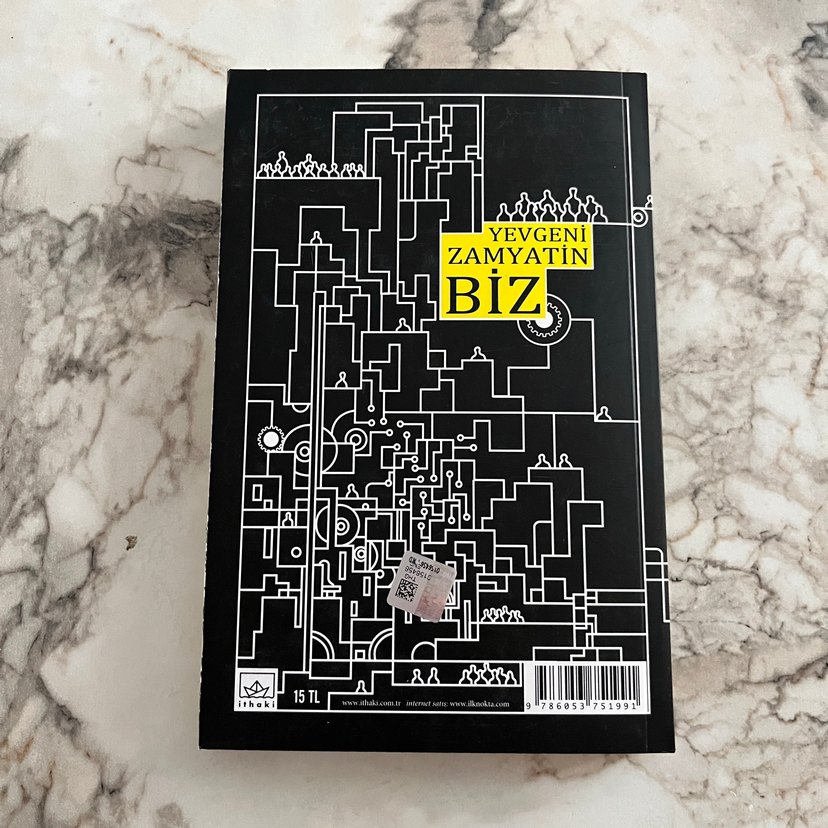 Yevgeni Zamyatin - Biz Romanı - Görsel 2