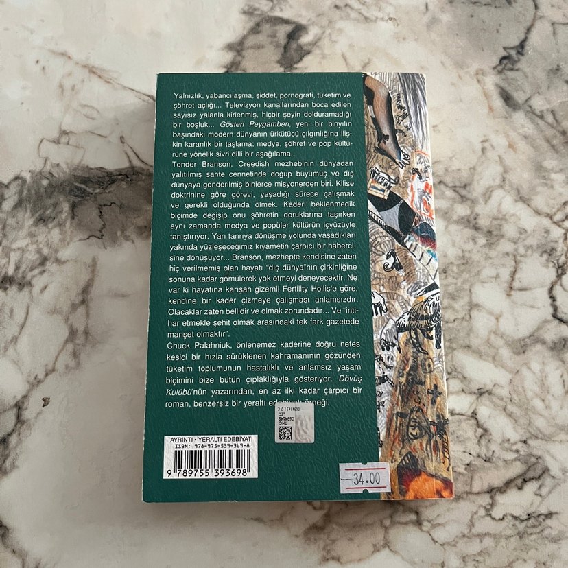 Gösteri Peygamberi - Chuck Palahniuk - Görsel 2